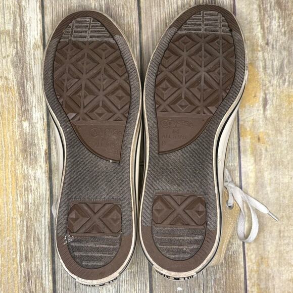 Converse CT All Star Sun Washed Tan Canvas Unisex High Top Sneakers M-9/W-11 - Picture 7 of 9